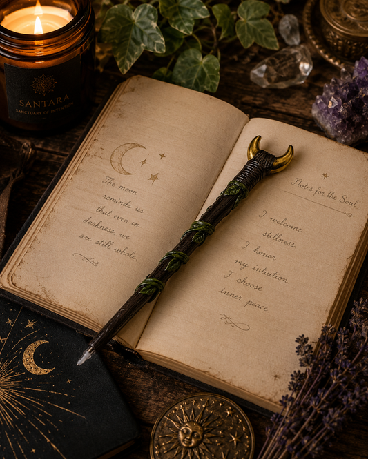 Moon Magic wand Pen 9 1/2"