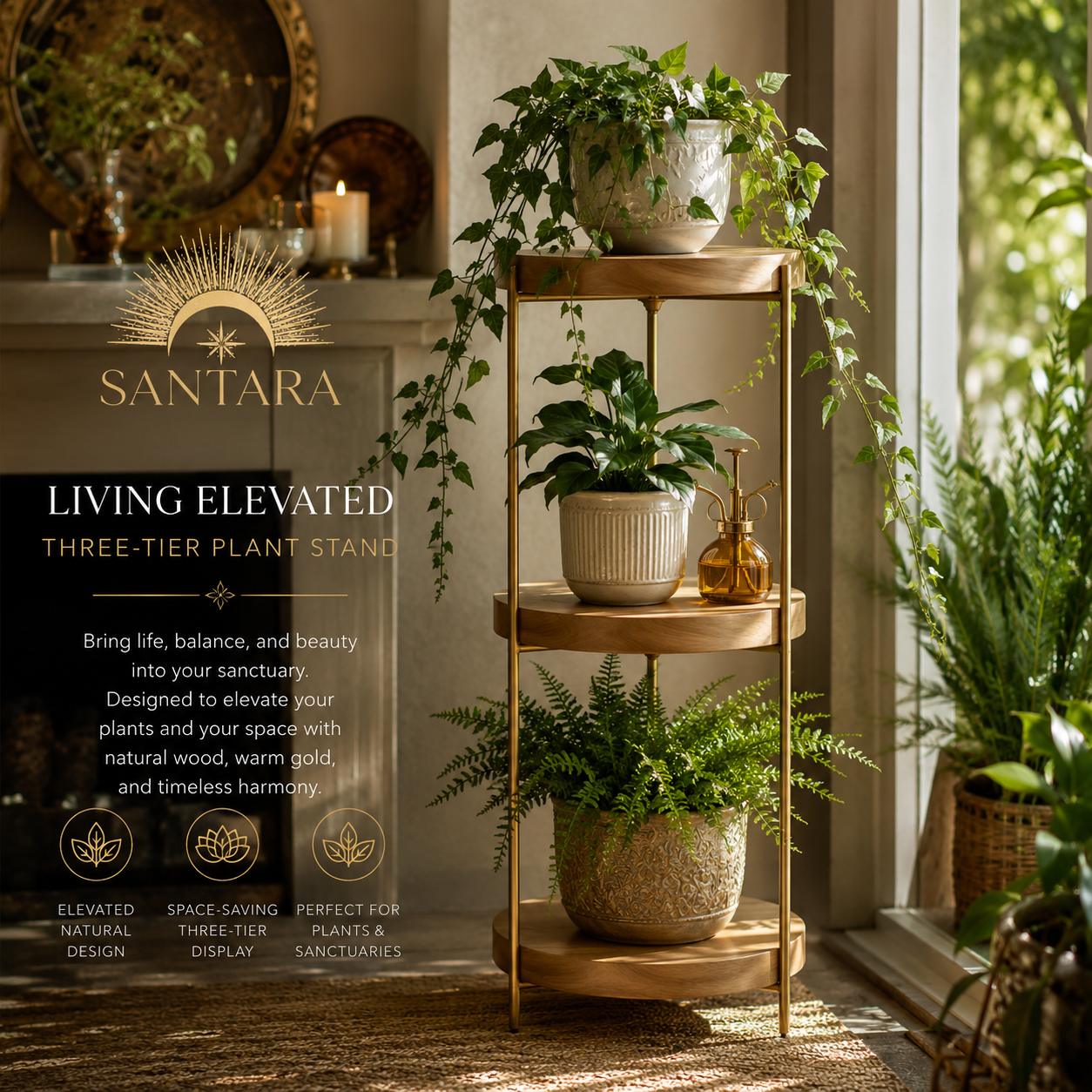 3 Tier Plant Stand