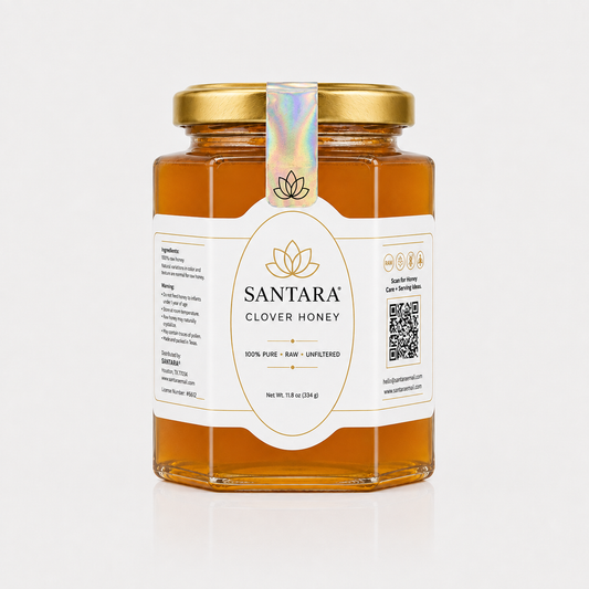Raw Clover Honey — SANTARA National Seasonal Drop