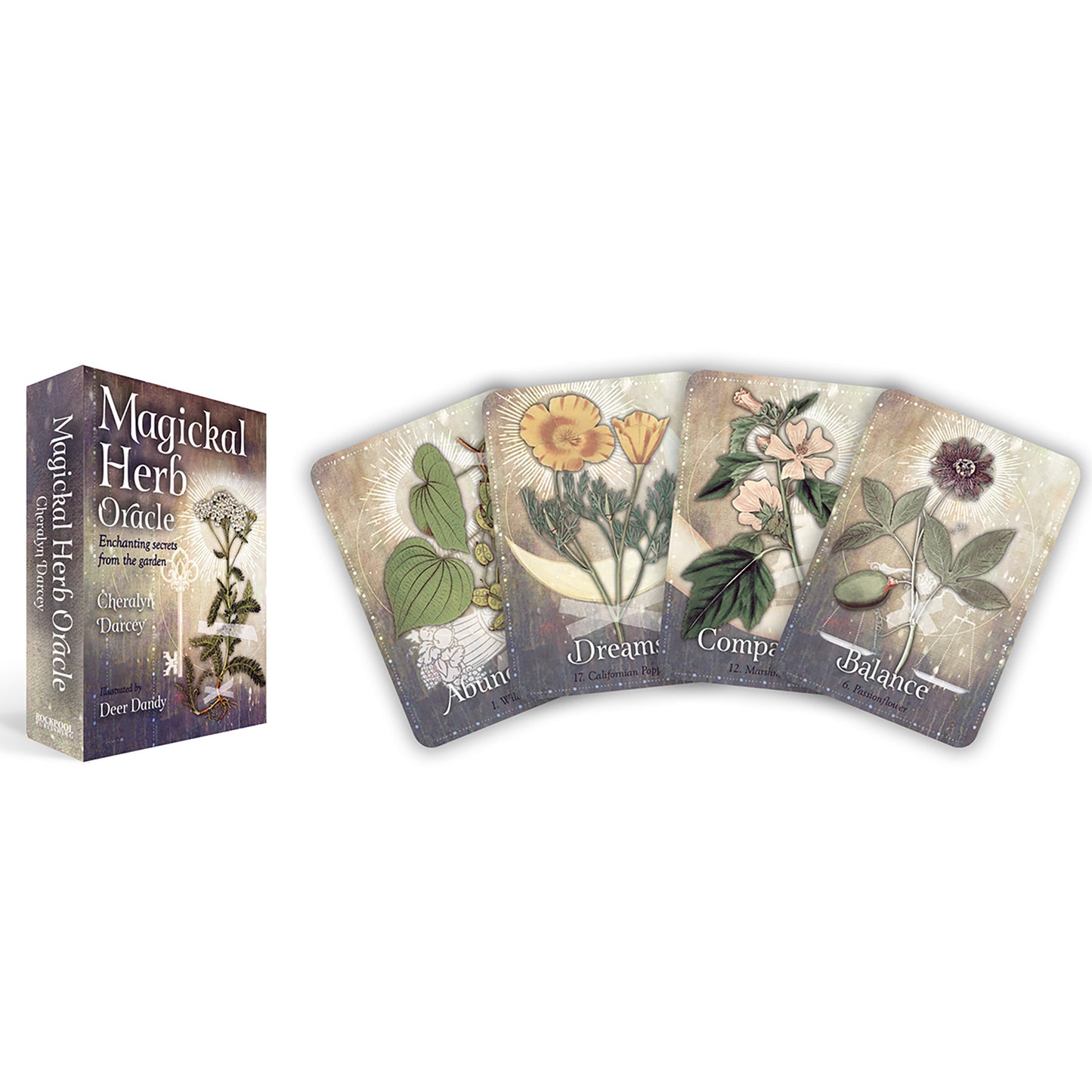 Magickal Herb oracle by Deer Dandy
