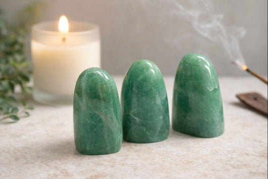 Green Aventurine Free Shape Specimen — 0.4 lb Natural Crystal