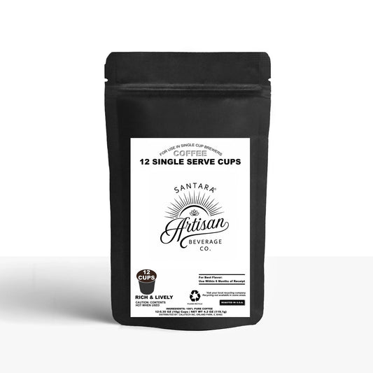 12 Pack Single Serve Coffee Capsules