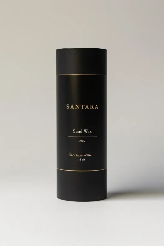 SANTARA Sand Wax Refill Box – Sanctuary White (6 oz)