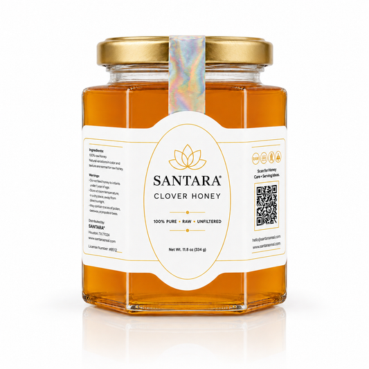 Raw Clover Honey — SANTARA Seasonal Edition
