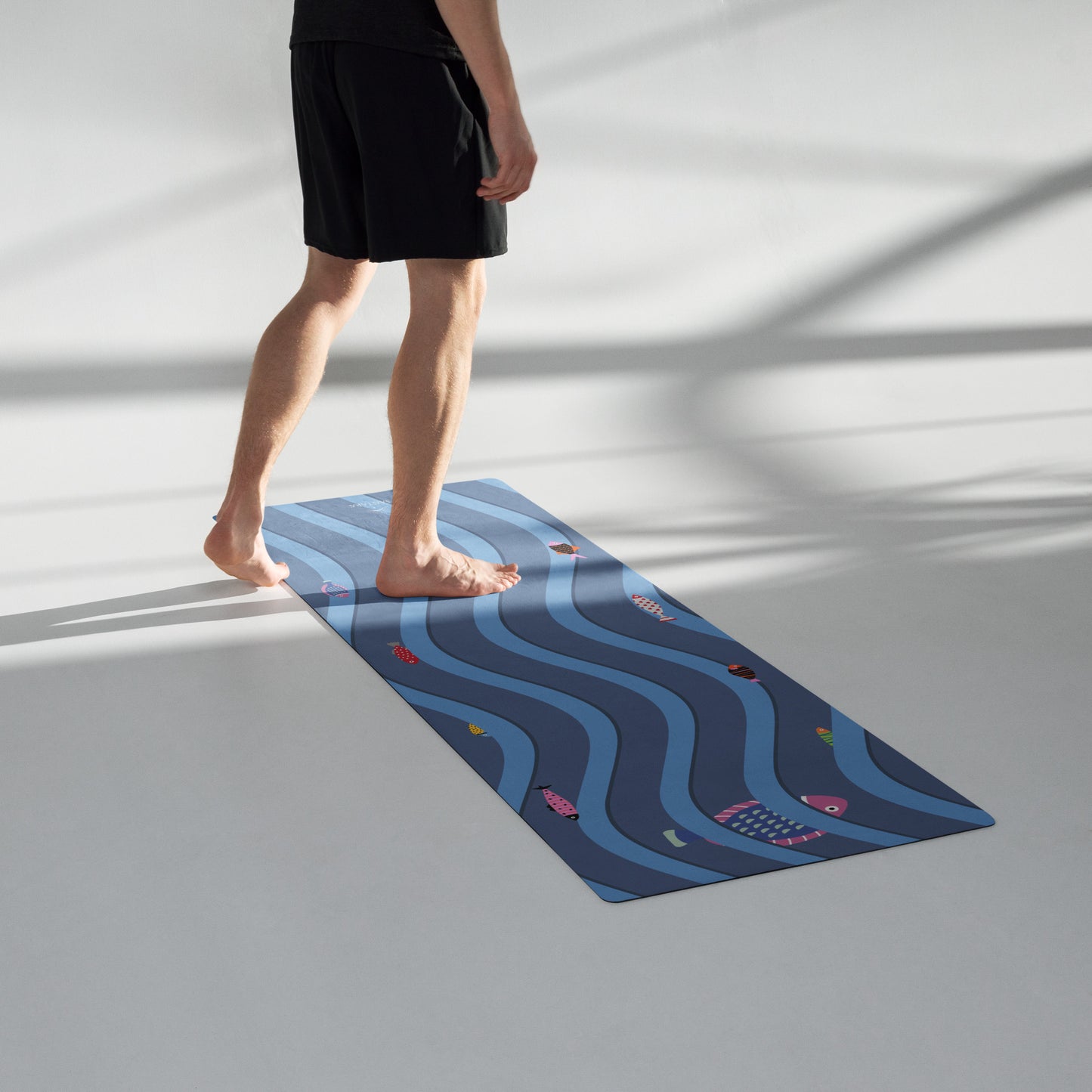 FISH IN THE SEA Yoga Mat + Sling