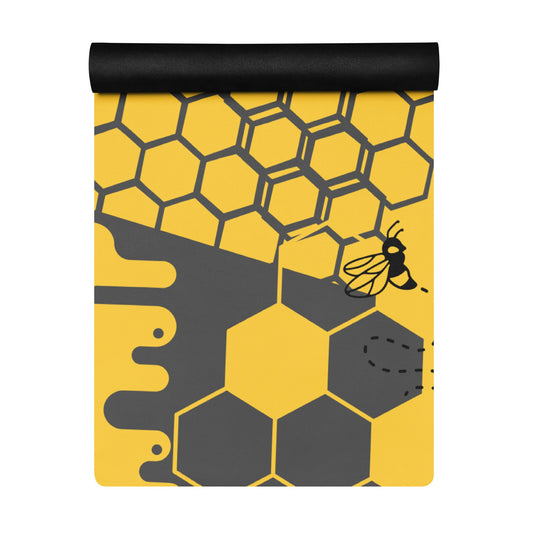 GOLDEN HIVE Yoga mat + Sling