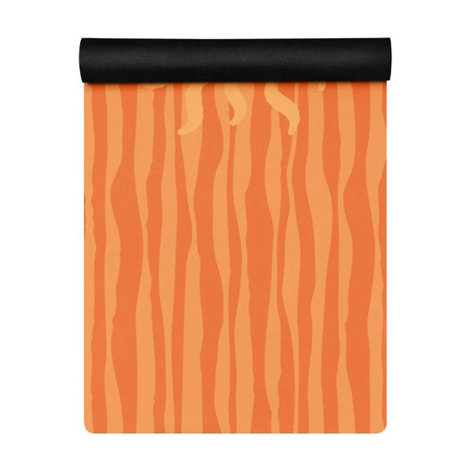 GOLDEN SAFFRON ASCENT Yoga Mat + Sling