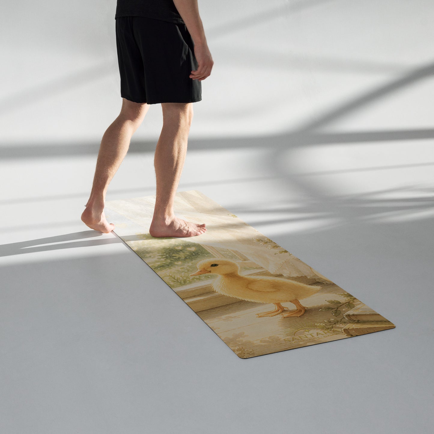 MORNING LIGHT DUCKLING Yoga Mat + Sling
