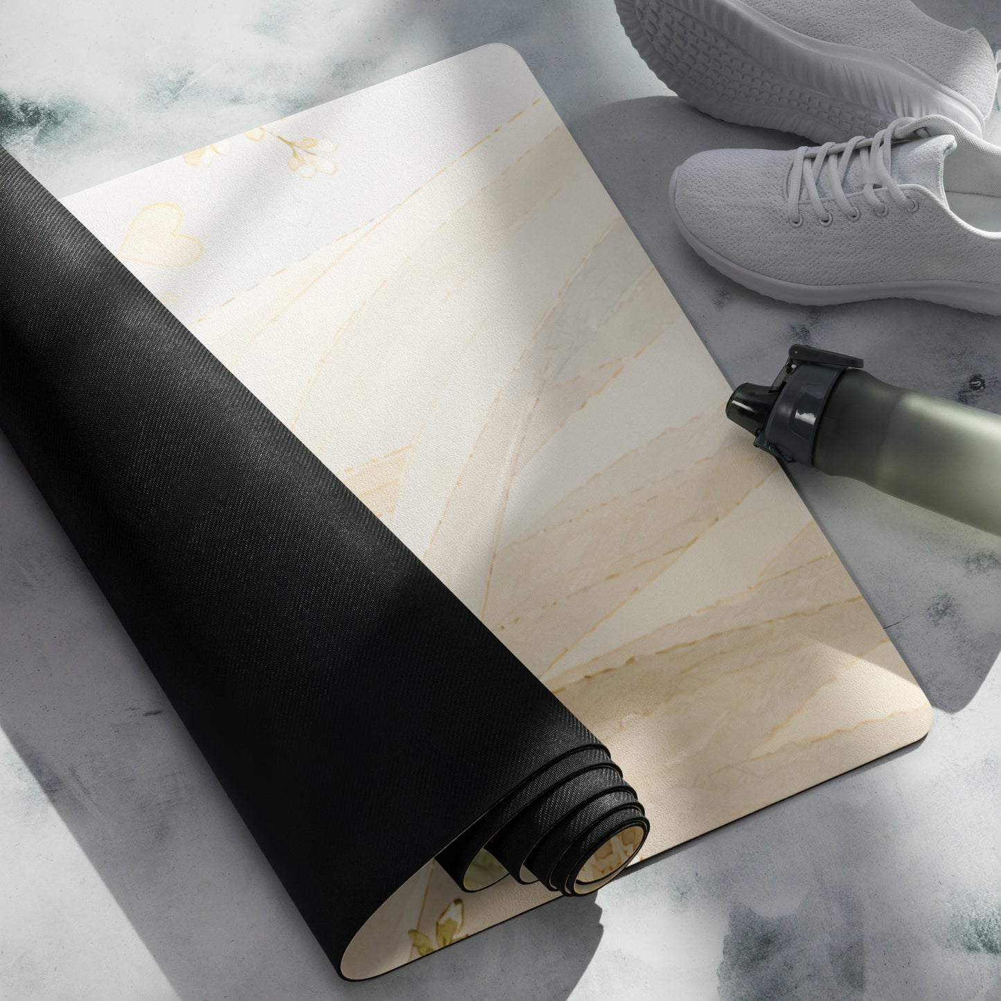 MORNING LIGHT DUCKLING Yoga Mat + Sling