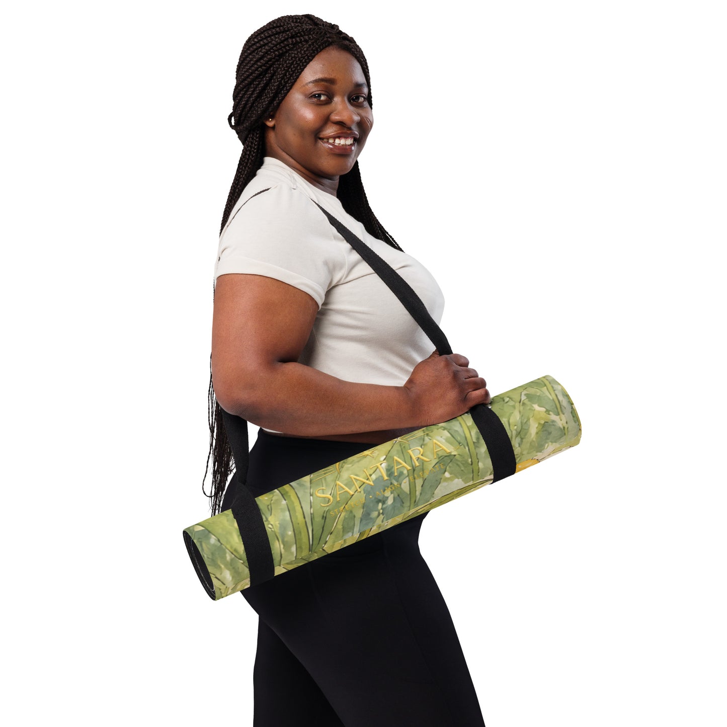 MONARCH MEADOW Meditation Yoga Mat + Sling