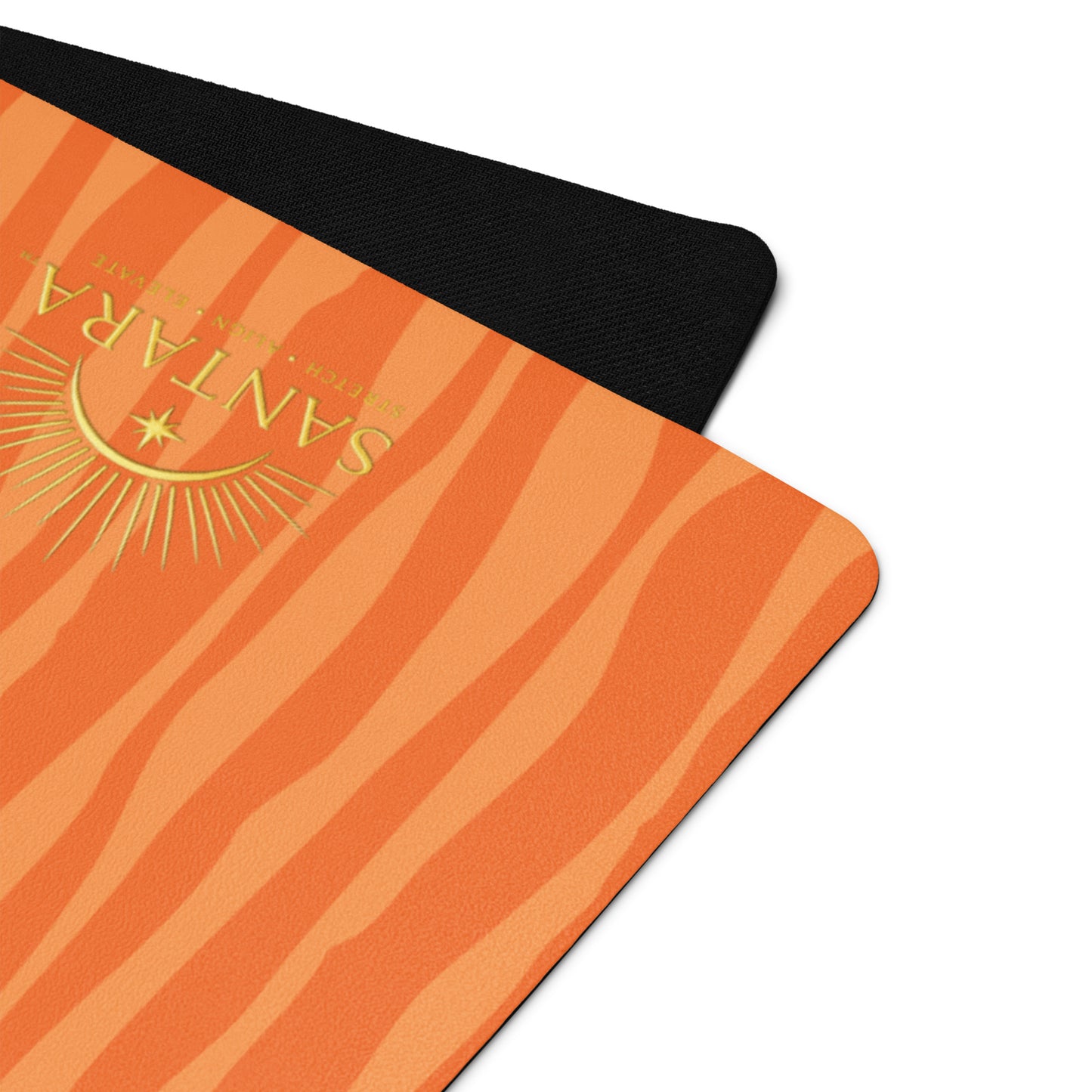 GOLDEN SAFFRON ASCENT Yoga Mat + Sling
